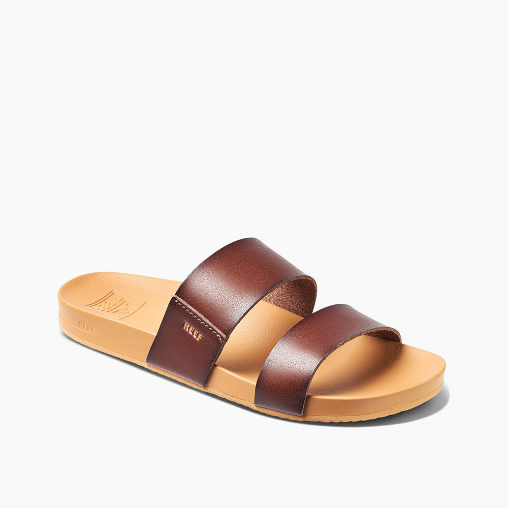 REEF Women Cushion Vista Hi Slides - Espresso