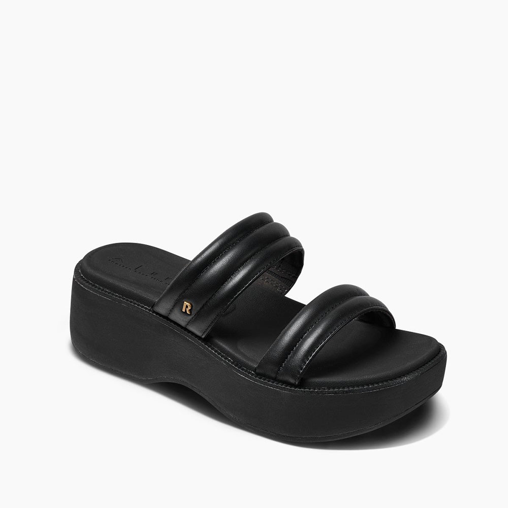 REEF Women Lofty Lux Hi Sandals - Black