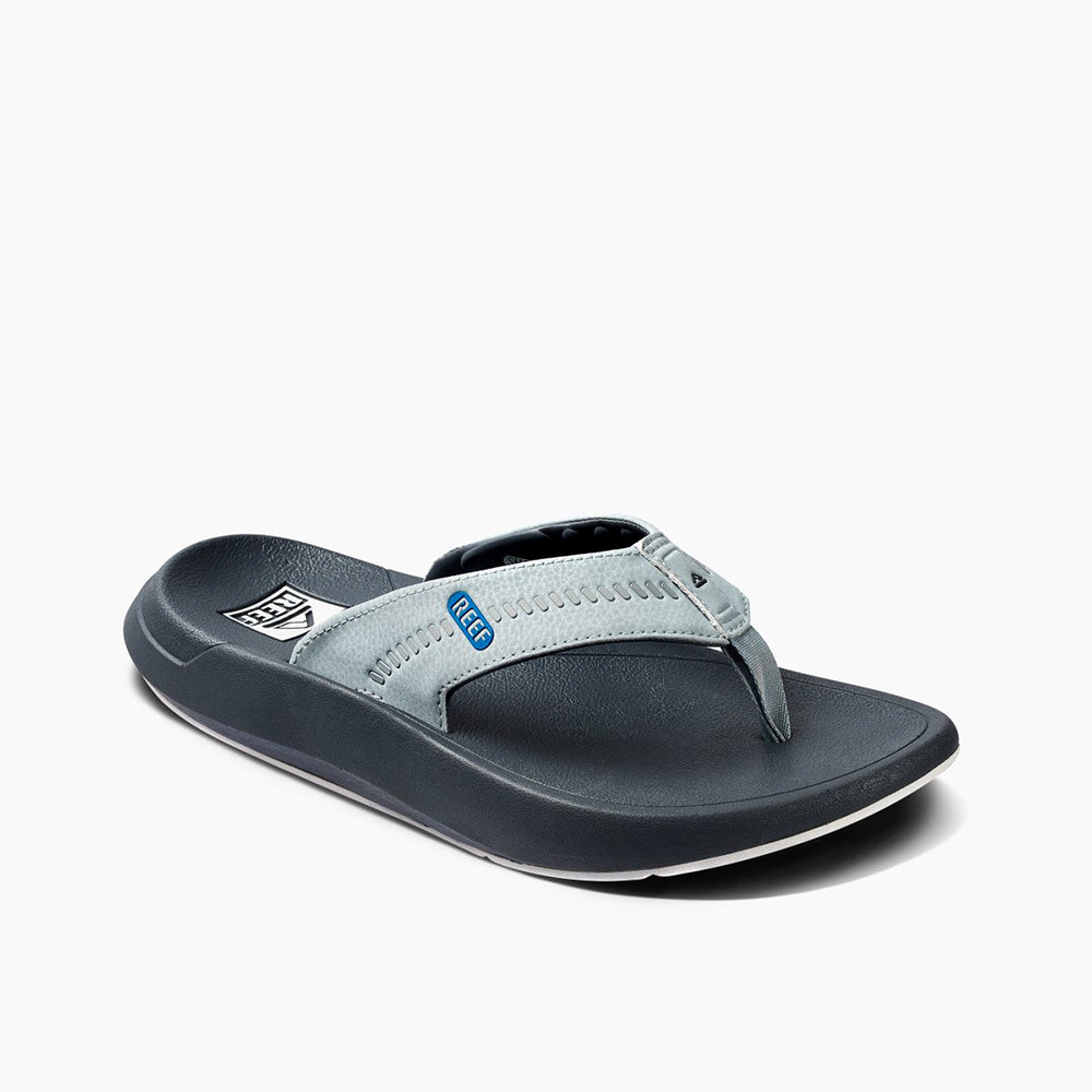 REEF Men Swellsole Cruiser Sandals - Grey/Light Grey/Blue